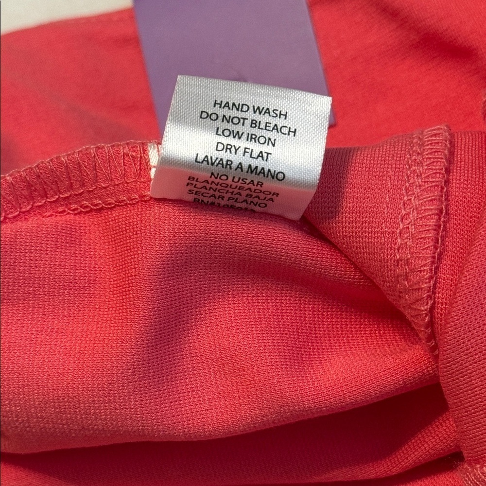 NWT Dear Scarlett Coral Magic Kick Flare Pants Size S - Picture 10 of 11